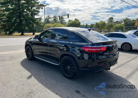 2018 Mercedes-Benz Gle Coupe 43 Amg from USA, damaged, VIN 4JGED6EB5JA096836